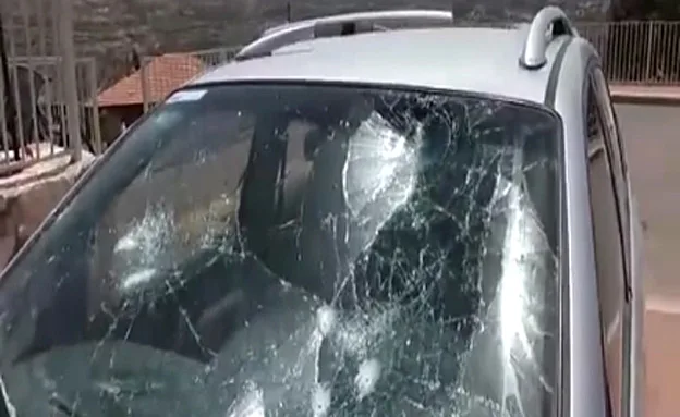 הרכב הישראלי שהותקף