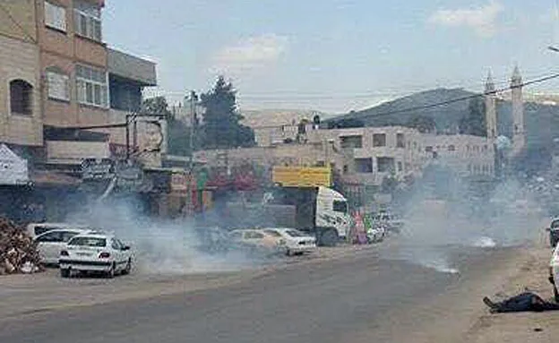 תיעוד המהומות ליד חוווארה