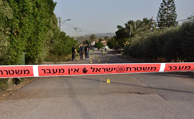 זירת הקטטה בכפר זיתים, הבוקר