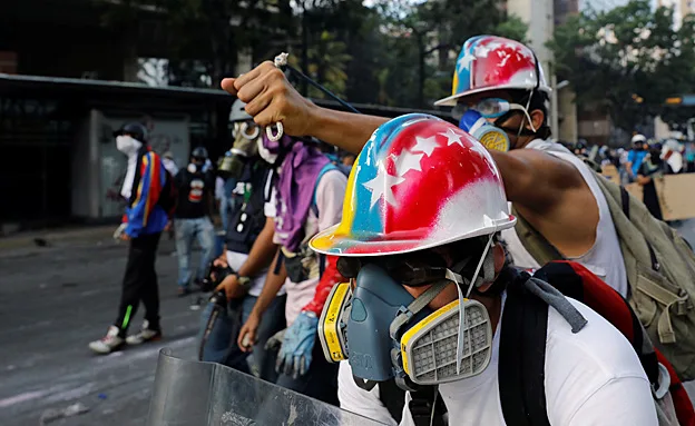 עימותים עם המשטרה בקרקאס