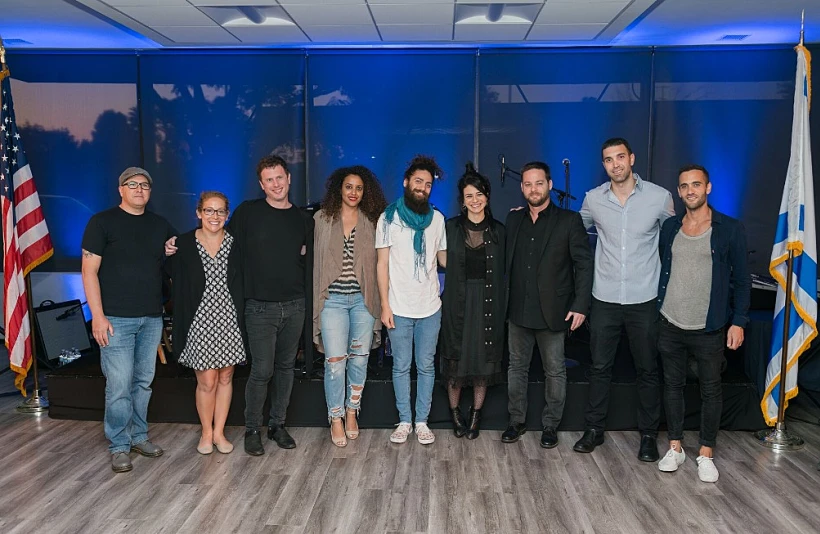 נינט טייב, יוסי מזרחי ואנשי המחלקה לפעילות בתפוצות בהסתדרות הציונית העולמית