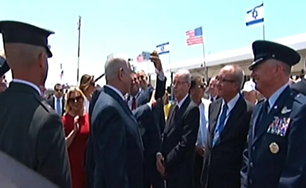 ''ביקשתי ממנו סלפי והוא ענה שבכיף''