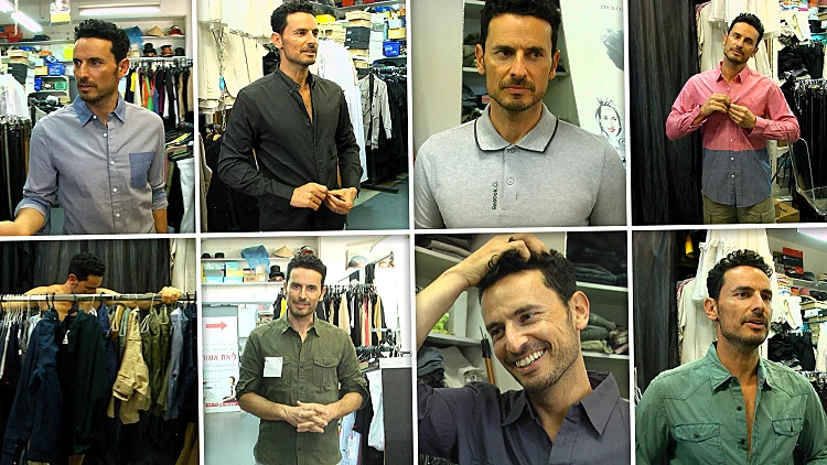 באיזה אאוטפיט בחר גיא לצילומי היום הראשון?