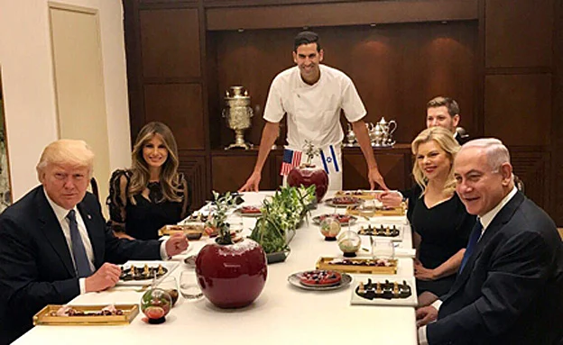 הארוחה עם הזוג נתניהו, אמש