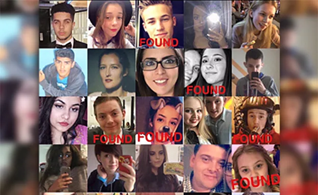 חיפושים אחר נעדרים ממנצ'סטר