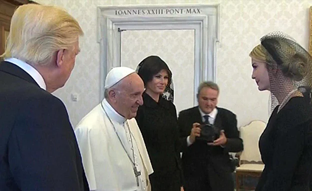 גם מלאניה, איוונקה וג'ארד קושנר הצטרפו (sky news)