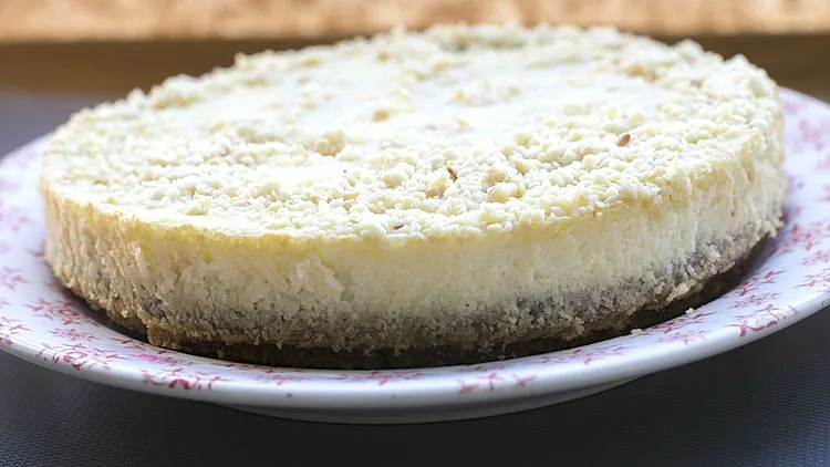 עוגת גבינה פירורים