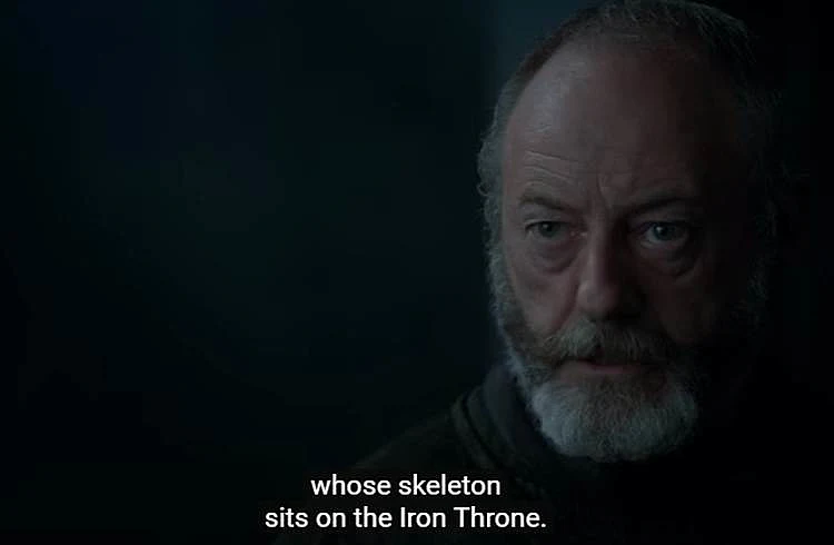 צקיך ללמוד ממנו. סר דאבוס