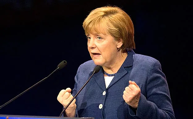 מרקל. ''נלחם בעצמנו על עתידנו''