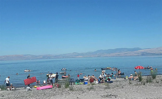 חוף גופרה בכנרת (רשות הכנרת)