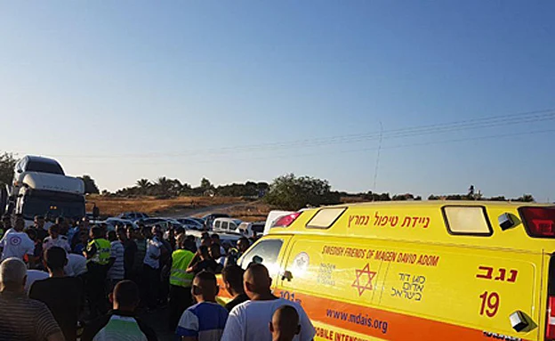 תאונה קטלנית בנגב, הערב