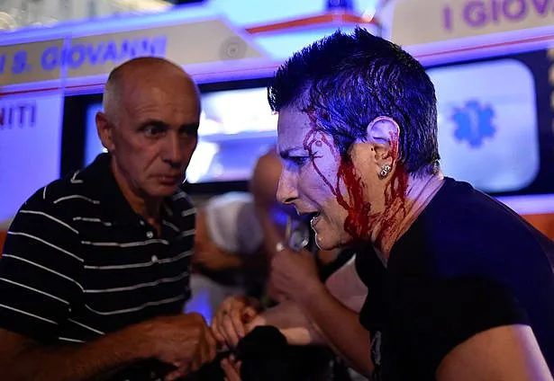 אוהדת שנפצעה