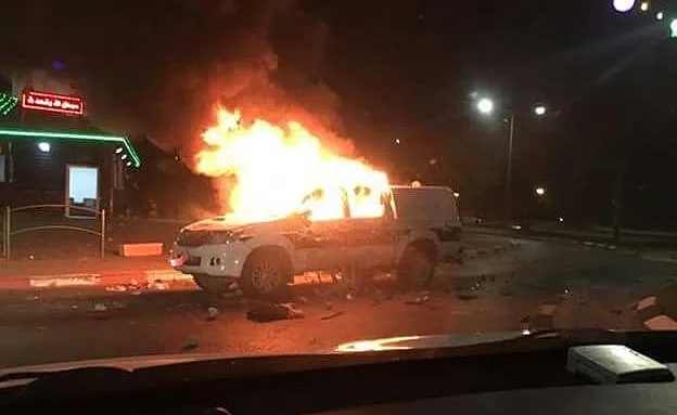 תיעוד מאירועי האלימות בכפר קאסם