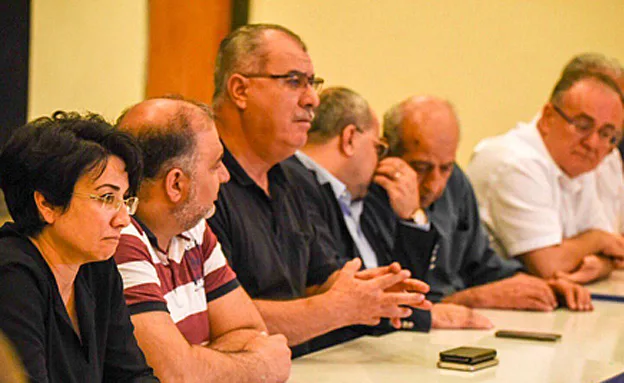 חברי ועדת המעקב בכפר קאסם