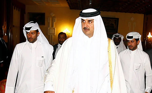 נאלץ לשלם כופר? שליט קטר (רויטרס)