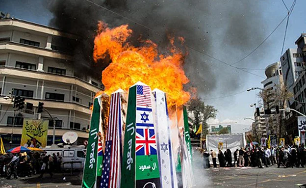 מפגן שנאה אירני נגד ארה''ב וישראל, ארכיון