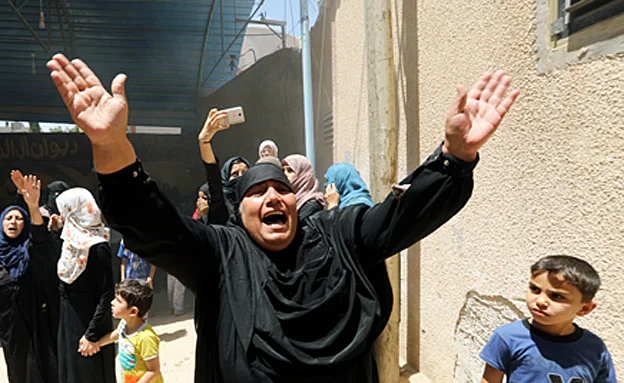 הרחוב הפך לבית. עזה