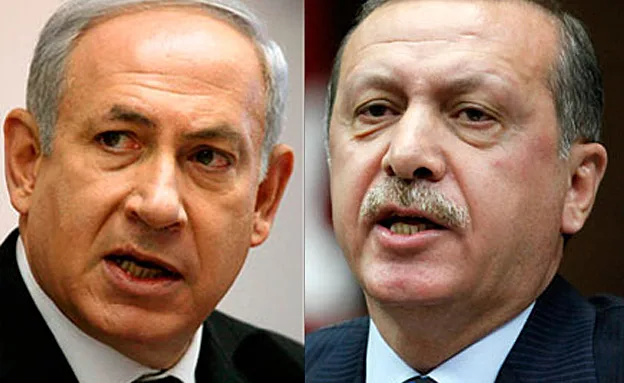 קרב מדיני בין ארדואן לנתניהו (רויטרס)