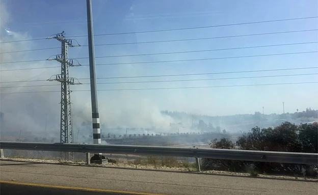 שריפה במשמר איילון