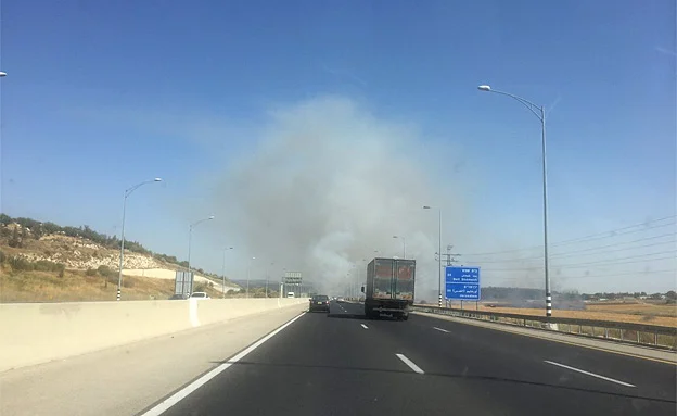 שריפה במשמר איילון