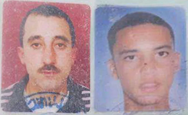 שניים מהמחבלים שנורו על ידי הכוחות