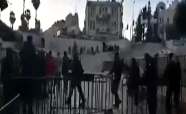 זירת הפיגוע. אתמול