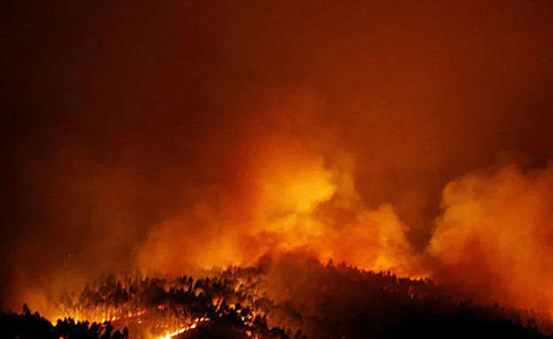 שריפות ענק בפורטוגל