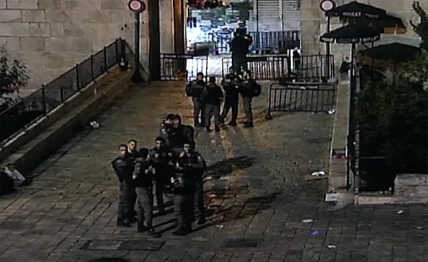 שער שכם אחרי הפיגוע