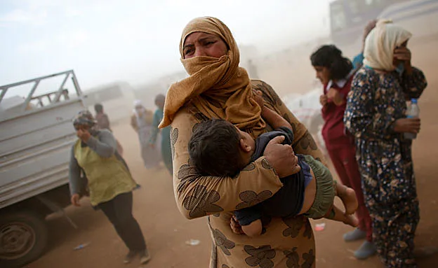 נתניהו: ''ישראל מעניקה סיוע הומניטרי בלבד (רויטרס)