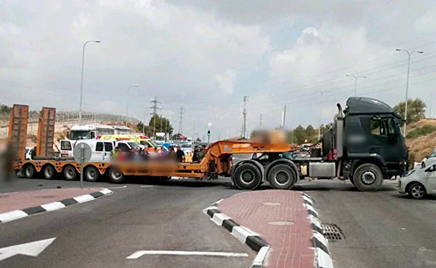 רוכב האופנוע נהרג בכביש 443