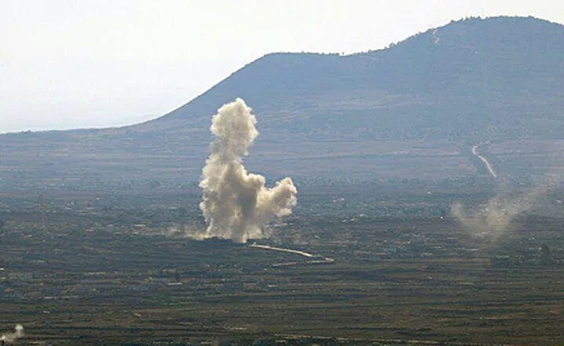 תקיפת צה''ל בשטח הסורי