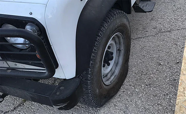 רכב צבאי שנוקב ביצהר