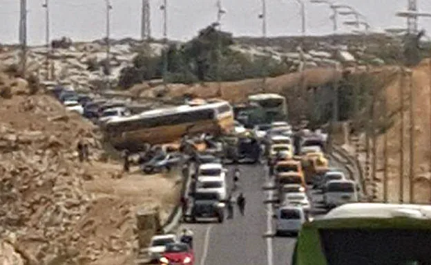 זירת התאונה