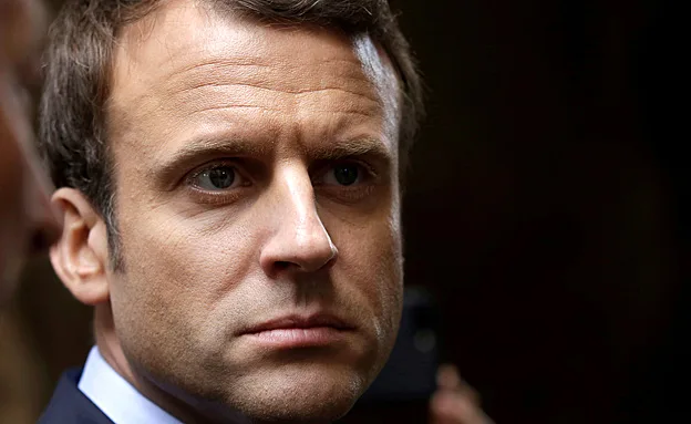 ''צרפת תפעל''. הנשיא מקרון (רויטרס)