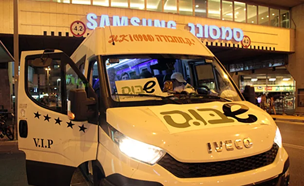 קווי האוטובוס של ''שבוס'' בפעולה