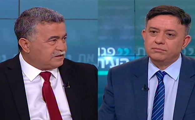 גבאי ופרץ באולפן