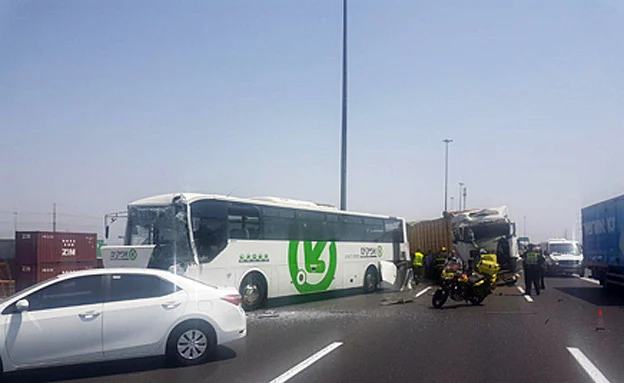 22 פצועים, רובם קל