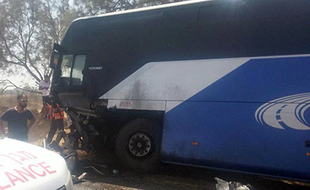 התאונה בכביש 232 בדרום