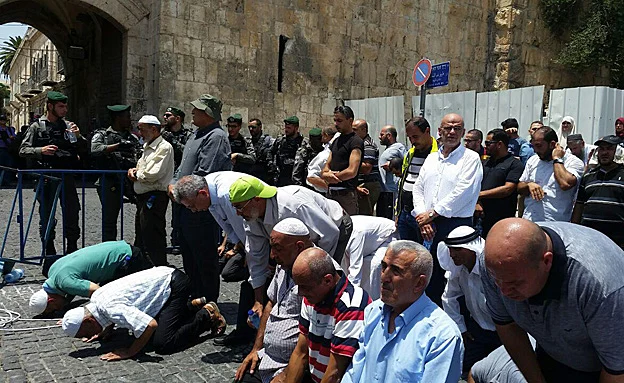 הר הבית, הבוקר