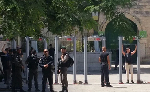 המגנומטרים בהר הבית