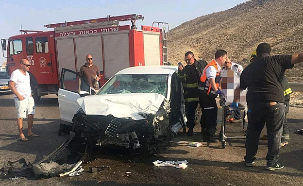 תאונת הדרכים בדרום