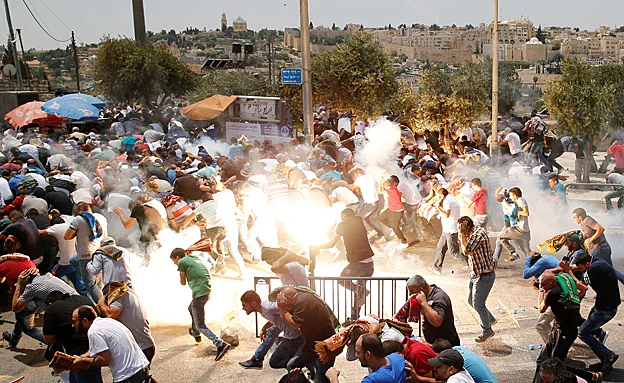 העימותים הקשים בירושלים נמשכים