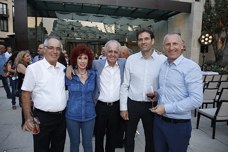 ליאור רביב, אמיר הלוי, יהודה ותמי רווה. צילום: יהונתן הלפרין