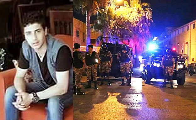 זירת האירוע והדוקר