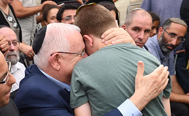 ריבלין ובנו של אלעד