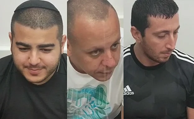 3 הנאשמים ברצח הסוכן המשטרתי