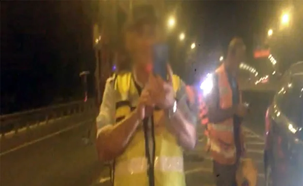 ההקלטה מהתקרית