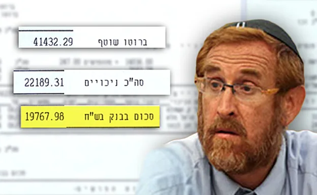 תלוש השכר של ח''כ גליק