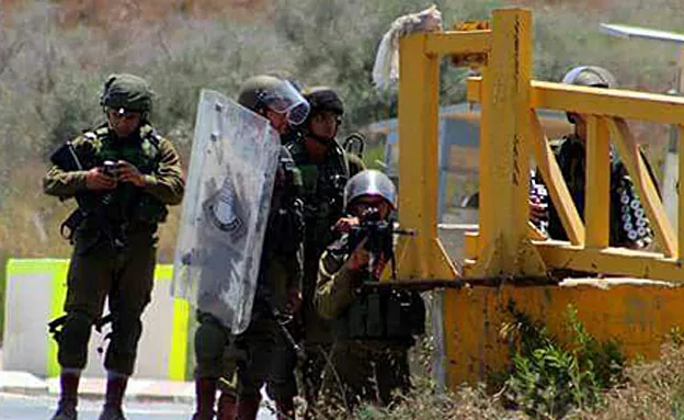 עימותים אלימים על גבול הרצועה