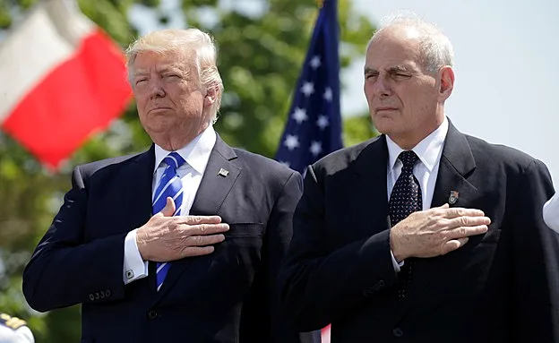 יחסים קרובים, טראמפ והגנרל קלי